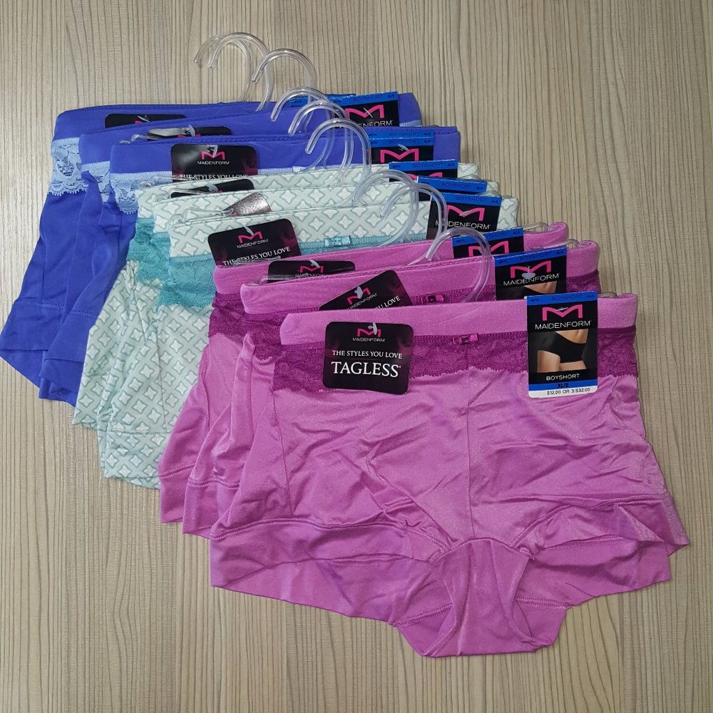9 Pcs Combo Maidenform Boyshorts